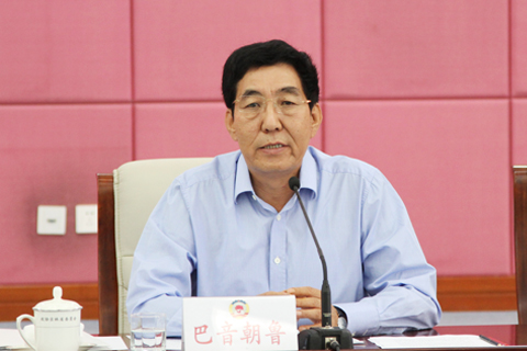 省长巴音朝鲁通报全省上半年经济形势