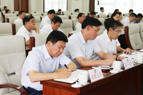 省直有关部门认真听取政协委员建议